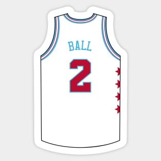 Lonzo Ball Chicago Jersey Qiangy Sticker